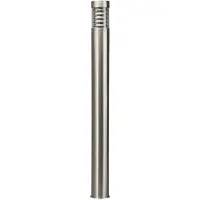 LINDBY Wegeleuchte Enja, 100 cm, Edelstahl, IP44, E27