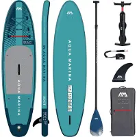 Aqua Marina Beast, Aufblasbares Kajak, 1 Person(en), 140 kg, Hellgrau, Türkis, EVA (Äthylen-Vinylazetat), Polyvinylchlorid (PVC), 3200 mm