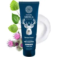 Natura Siberica Men Severe Force. Deep Cleansing Men Shampoo. For all hair types, 200 ml