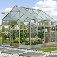 Pergart Vitavia, Gewächshaus "Kapitol 5000", aluminium eloxiert, 5,0 m²
