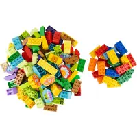 LEGO Duplo 100 Baustein + 25 2x4 Steine Bunt NEU! Menge 125 Stück