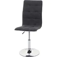 Chefgastro Esszimmerstuhl | HxBxT 103x43x54cm | Sitzhöhe 41cm | Stoff/Textil MVG- | Grau | Stuhl Küchenstuhl
