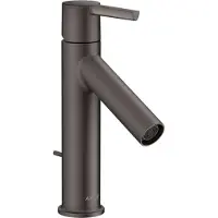 Hansgrohe Waschtisch-Einhebelmischer 100 Axor Starck A 103mm, m HG, ZugstAblGar, b bla vc