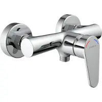 Schutte Duscharmatur PICO, Wasserhahn Bad, Mischbatterie Dusche in Chrom