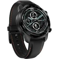 Mobvoi Ticwatch Pro 3 [inkl. Silikonarmband schwarz] 47mm Edelstahlgehäuse schwarz