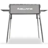 Grillpeter Mangal Izmir Steckmangal 2 mm Edelstahl Schaschlikgrill