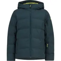 Ziener Skiwear Mädchen Ski Jacke - AMANI dark jungle - 152