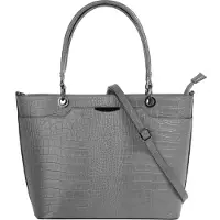Cluty Handtasche Damen 021169 grau