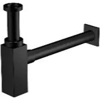 Steinberg Serie 120 Design-Siphon matt black, 1 Stk.