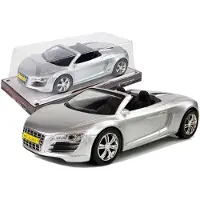 Import LEANToys Cabrio Silber 1:18 Pullback Auto