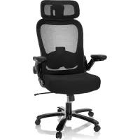 Hjh OFFICE INSTRUCTOR SW I PRO Stoff/Netz - XXL Drehstuhl Schwarz