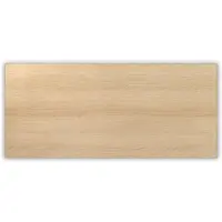 Bümö DIY Schreibtischplatte - Größe: 180 x 80 cm, Nachbildung: Eiche