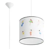 Sollux Hängeleuchte FAIRY 30 1xE27 15W PVC 95x30x30cm