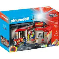 Playmobil 5663 City Action Mitnehm-Feuwehrstation