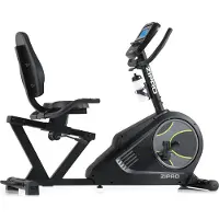 Zipro Liegeheimtrainer Ergometer Glow – Sitzheimtrainer für Senioren & Reha Recumbent Bike mit App Elektrischer Widerstand Rückenschonend & Leise
