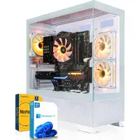 SYSTEMTREFF Gamer Rechner - Ryzen 5 7500F - Nvidia GeForce RTX 3050 6GB - 16GB DDR5 - 512GB NVMe - Windows 11 Pro - Desktop PC