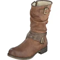 Mustang Damen Stiefelette Warmfutter 1139-624, Größe:38 EU, Farbe:Braun