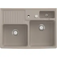 Villeroy & Boch Keramikspüle 632392AM, Spülstein Doppelbecken Spülsteine - inkl.
