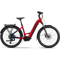 Haibike TREKKING 7 dynamite red/blue glänzend 27,5" 800 Wh Wave E-Tourenbike in Rot