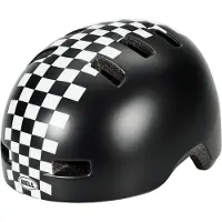 Bell Lil Ripper Helm Kinder matte black/wh check Kopfumfang Unisize | 47-54cm