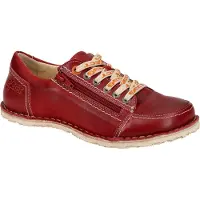 Eject SONY3DEAL Damenschuhe - sportliche Schnür- Halbschuhe rot Freizeit NEU