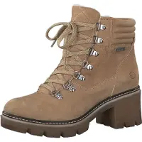Tamaris Damen Sportliche Stiefelette 1-26266-25 Braun