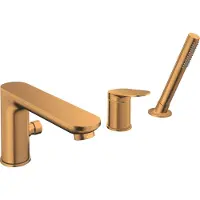 Duravit Wave 3-gats Badmengkraan Brons Geborsteld