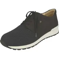 Finn Comfort Herren Schnürschuhe in Schwarz, Größe 9