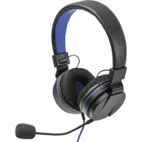 Snakebyte Head:Set 4, Kabelgebunden, Gaming, Kopfhörer, Schwarz, Blau