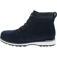 Tommy Hilfiger Corporate Outdoor Schnürstiefel Blau in Gr. 44