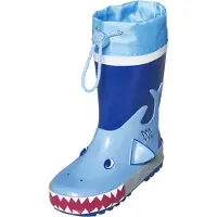 Playshoes 188701_7, Stiefel, Regenstiefel, Uni, Kind, Blau, Abbildung