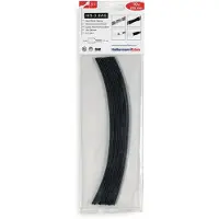 Hellermanntyton Hellermann Tyton HIS-3-BAG-1.5/0.5, Schrumpfschlauch, Schwarz, Polyolefin, 20 cm, 1,5 mm, 10 Stück(e)