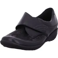 Waldlaufer KATJA-SOFT Halbschuh, OrthoTritt, Memphis Stretch ,schwarz, Weite K, Klettverschluss K01304-311-001 40 1/2