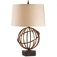 Elstead Lighting Elstead Spencer Tischleuchte E27 Florenz Gold