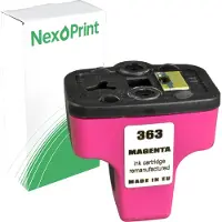 NexoPrint Druckerpatrone kompatibel zu HP C8772E 363XL magenta PhotoSmart C 5180 C 5175 C 5170 C 5150 C 5140