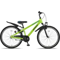 Altec Kinderfahrräder Jungen Nevada 26 Zoll Jungen Felgenbremse Neongrün