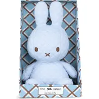 Bon Ton Toys Miffy the X Label Bonbon Miffy Blue Kuscheltier sitzend 23 cm