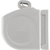 SCHELLENBERG Aufputz-Gurtwickler "Minisystem, Design-Gurtwickler inkl. 5 m Gurtband" 2 Stk. tlg. Aufschraubwickler zum öffnen, Lochabstand 8 cm, 180 schwenkbar