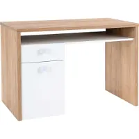 Composad Schreibtisch - Riviera Eiche Nachbildung - 110 x 60 cm - 1 Ablagefläche - 1 Schublade