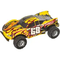 Happy People RC Auto Hot Wheels Lets Race Team Netflix 1:28 27/40MHz gelb/rot