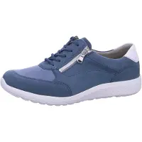 Waldlaufer Schnürhalbschuhe in blau, Gr. 7