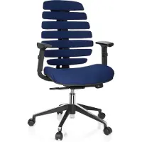 Hjh OFFICE ERGO LINE II - Profi Bürostuhl Blau