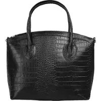 Cluty Henkeltasche echt Leder, Made in Italy