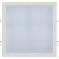 V-TAC 24w Slim Flach LED Panel Einbaustrahler Unterputz Einbauleuchte Einbaulampe Deckenleuchte Deckenlampe Eckig 30x30 cm Kaltweiß