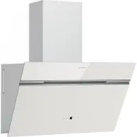 Klarstein Alina Dunstabzugshaube - 60cm Kopffreihaube, 520 m³/h Luftstrom, A++ , LED-Beleuchtung, Touch Control, Umluft & Abluft, Weiß