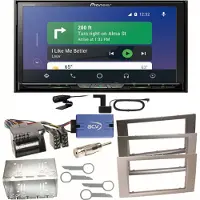 Pioneer AVH-Z9200DAB Android Auto Einbauset für Ford Focus C-Max Fiesta Transit