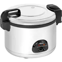 Bartscher Reiskocher 150529, 12 Liter, 2850 Watt, mit Warmhaltefunktion, silber
