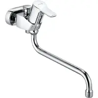 Kludi WFB PURE&EASY DN 15 schw 250mm Brauseabgang G 1/2Z vc