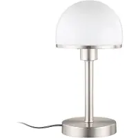 LINDBY Tischleuchte Jolie, 39 cm, nickel, Touchfunktion