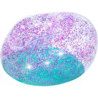 Bestway Inflate-A-Chair Luftsessel Glitter Dream 114 x 112 x 66 cm